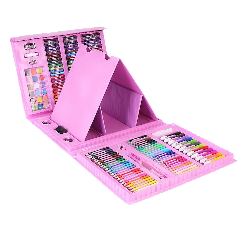 شنطة الالوان 208 قطعة