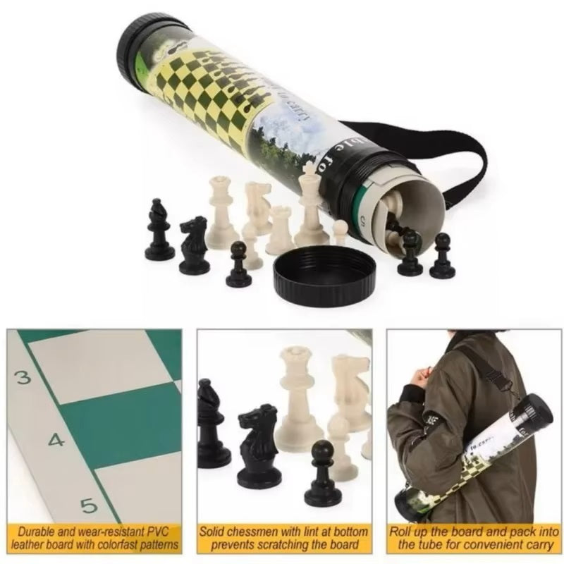 طقم شطرنج قابل للّف