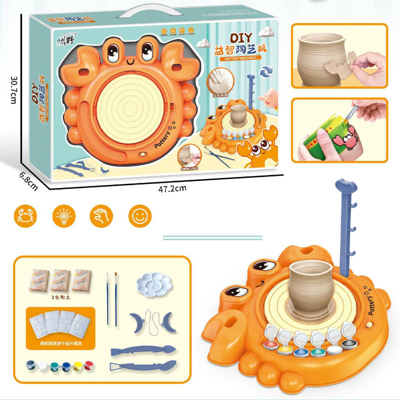 طقم الفخار الإبداعي – السلطعون