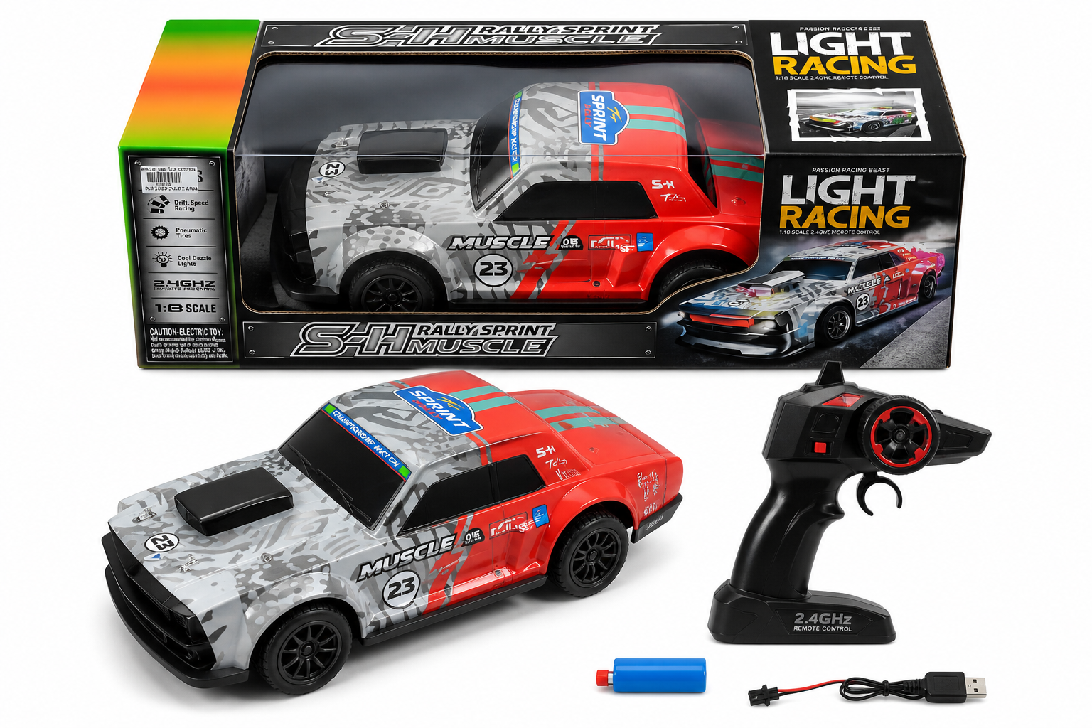Rally Muscle RC Car