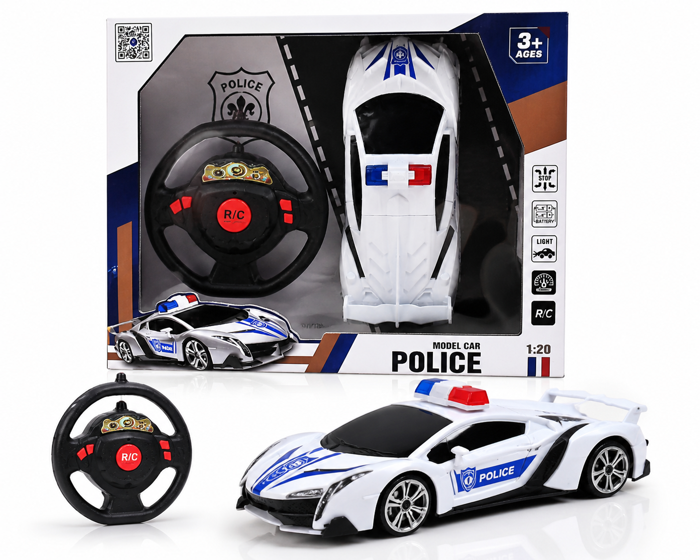 Police Racing RC Car