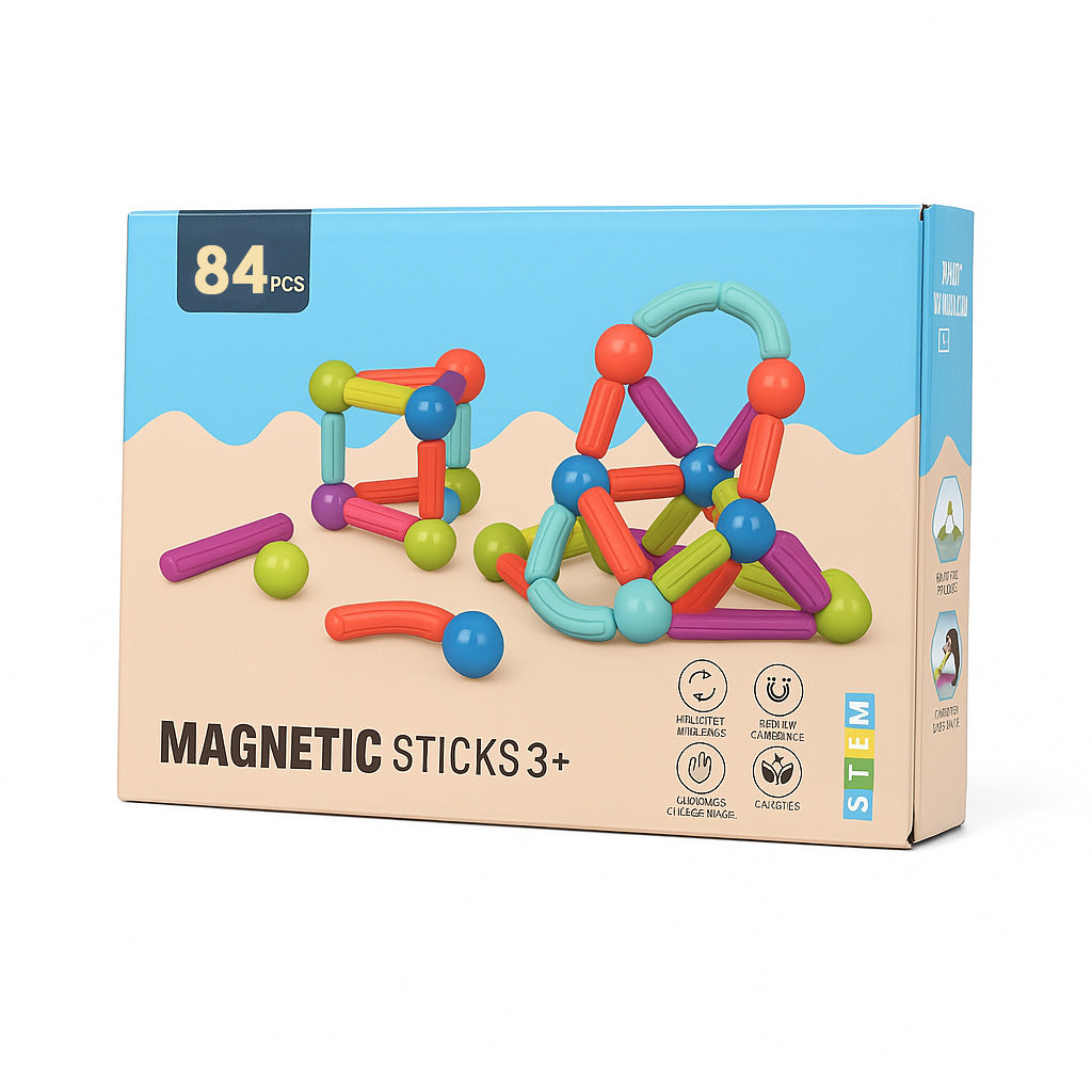 مكعبات كيرفي مغنتك 84 قطعة