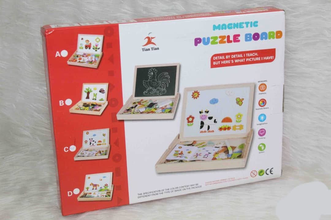 Magnetic Puzzle Board